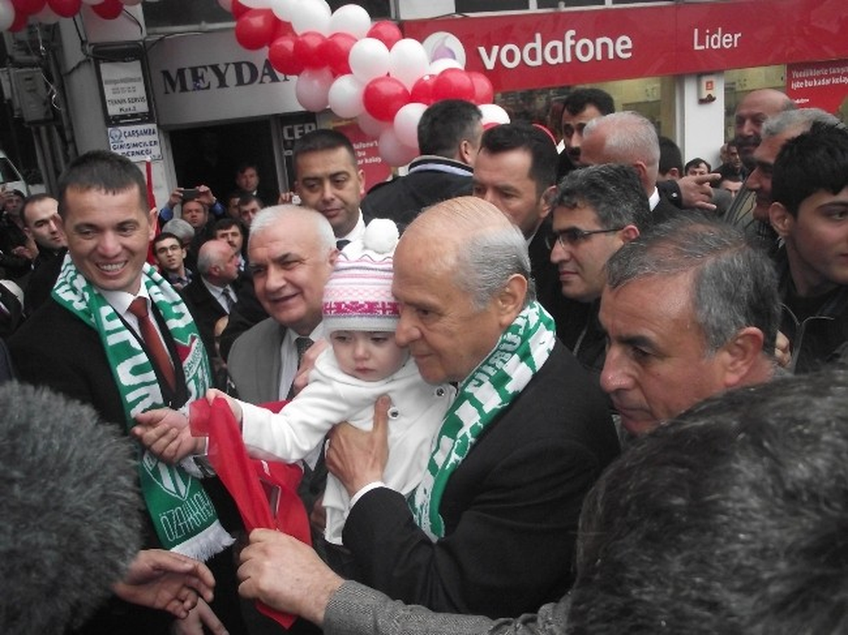 MHP Lideri Bahçeli Çarşamba\'da