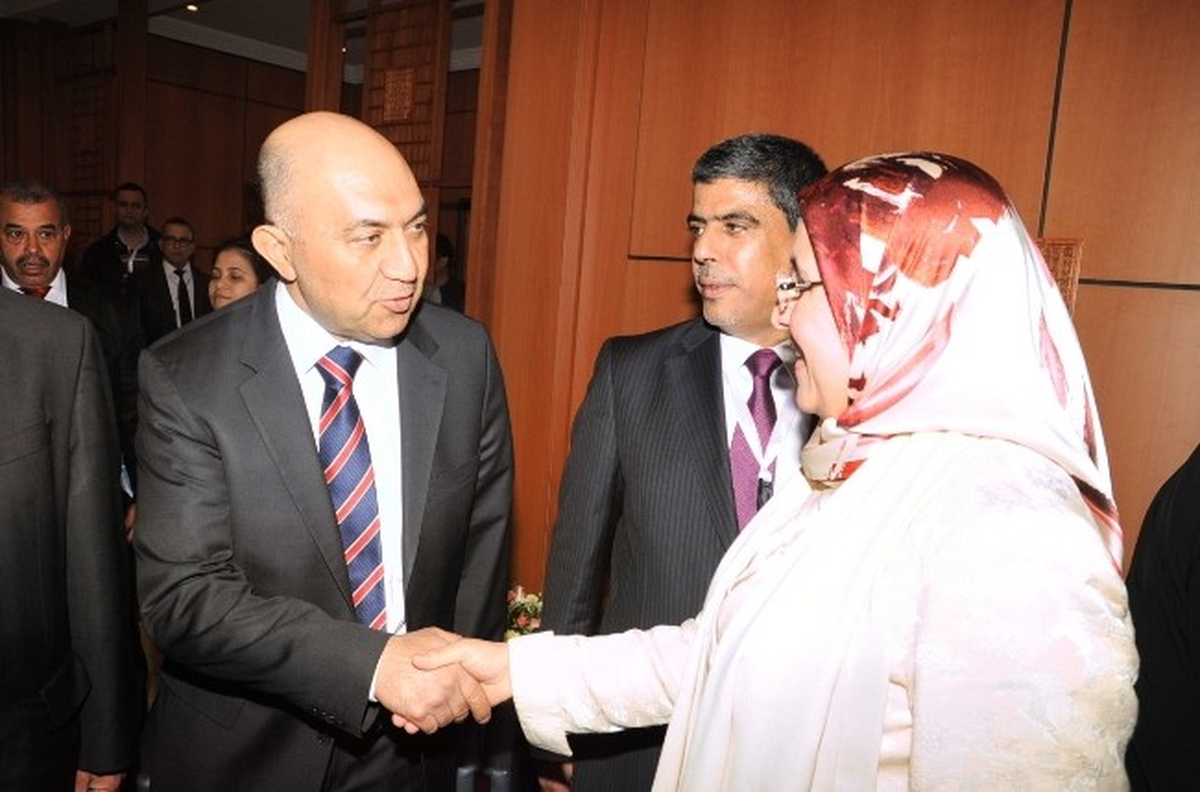 Ramazanoğlu Faslı Bakan Hakkaoui ile Görüştü