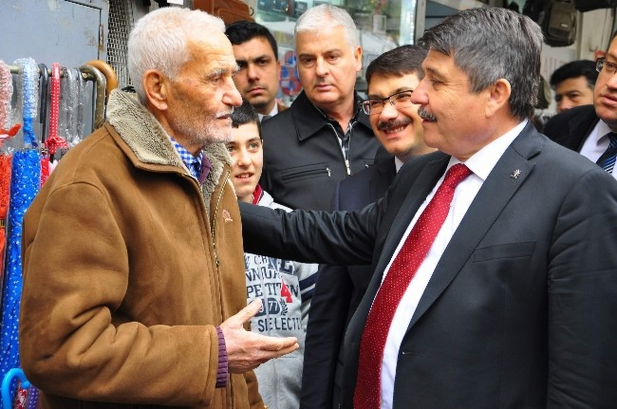 Tanrıverdi\'den Esnaf Ziyareti