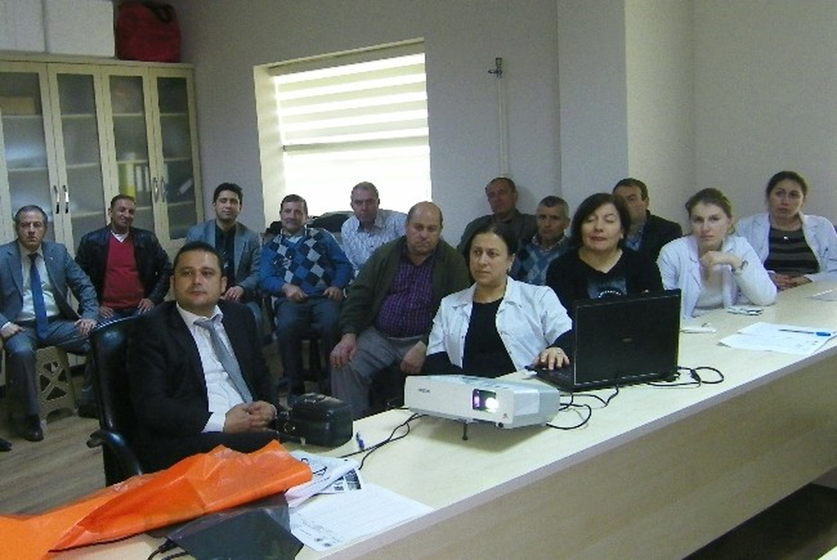 Tekkeköy TSM\'den Tıbbi Atık Hizmet İçi Eğitimi