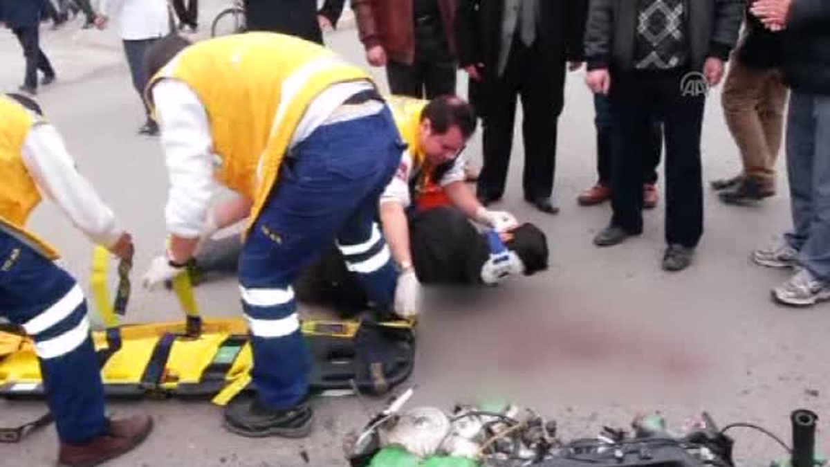 Trafik kazası: 1 yaralı -