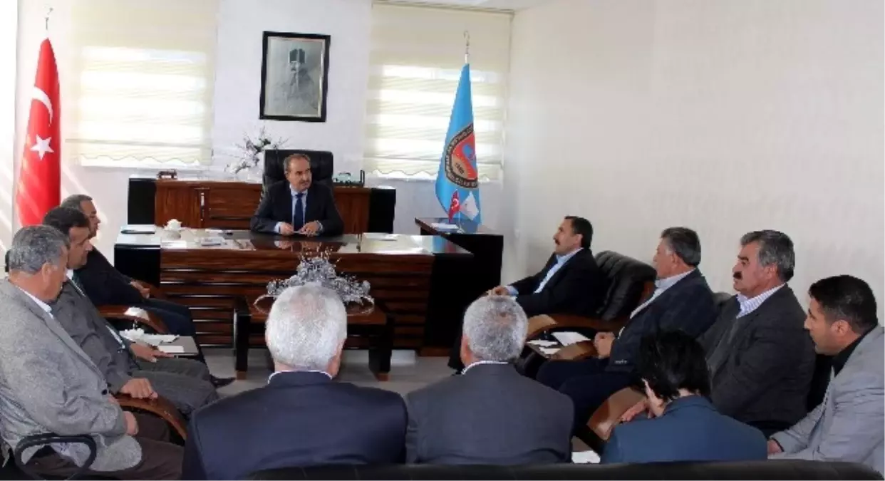 AK Parti Erciş Belediye Başkan Adayı Arvas\'dan Oda, Stk ve İşadamlarına Ziyaret