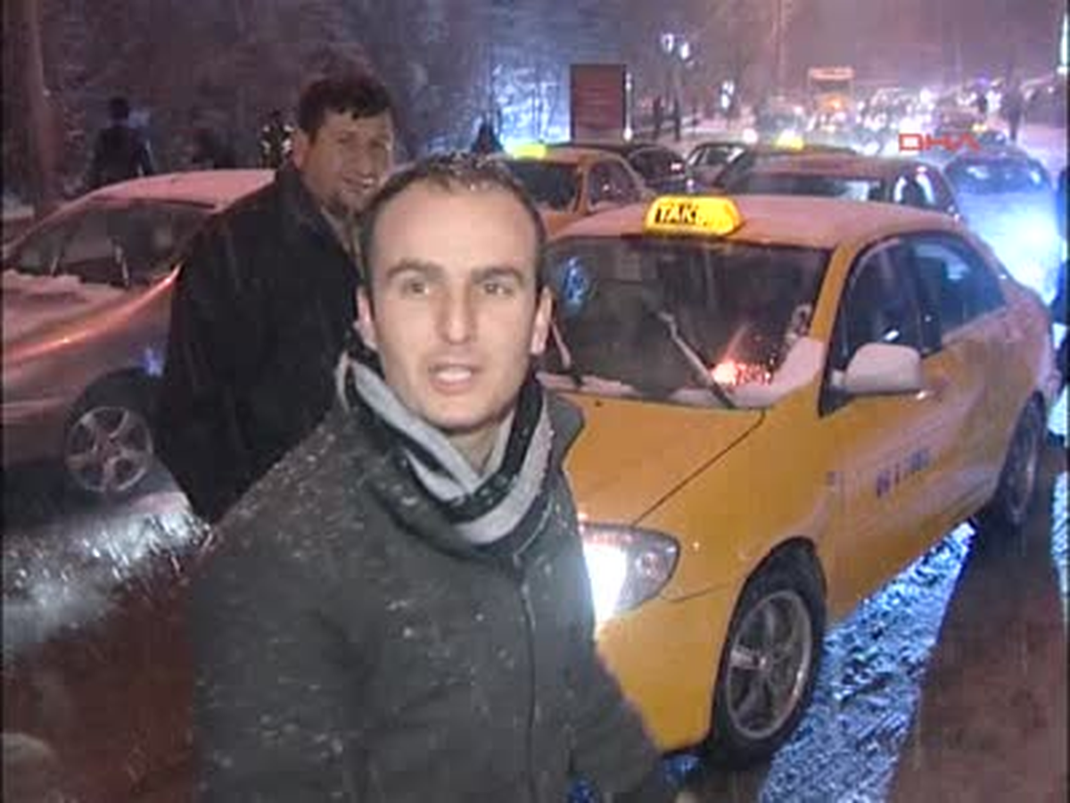 Başkent\'te Kar Yağdı