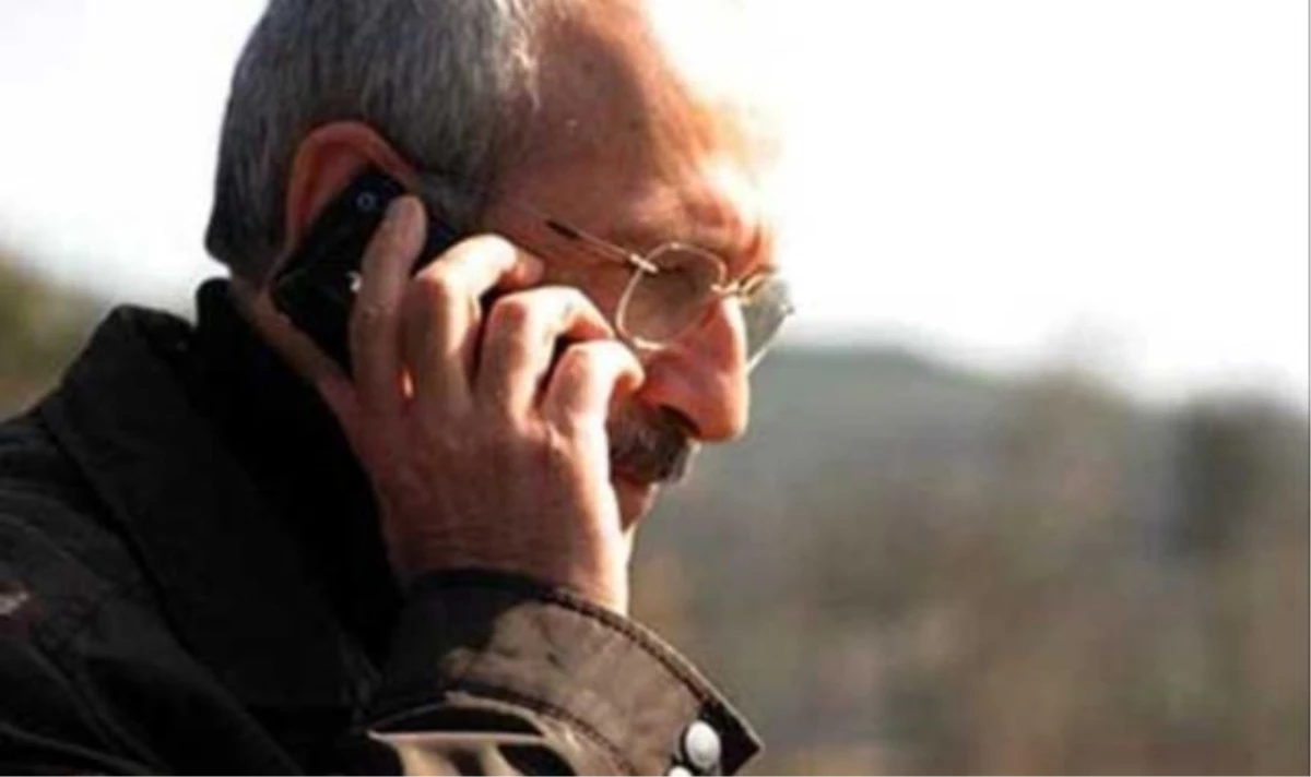 Kılıçdaroğlu\'ndan "Geçmiş Olsun" Telefonu
