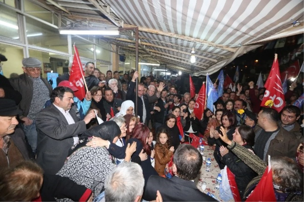 Başkan Çerçioğlu, Ortaklar\'da Vatandaşları Dinledi