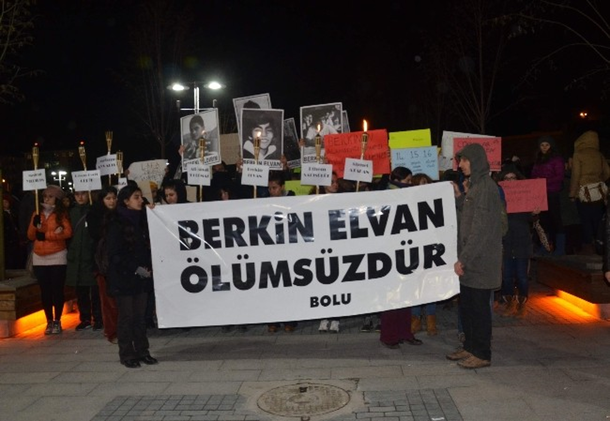 Bolu\'da Berkin Elvan Eylemi
