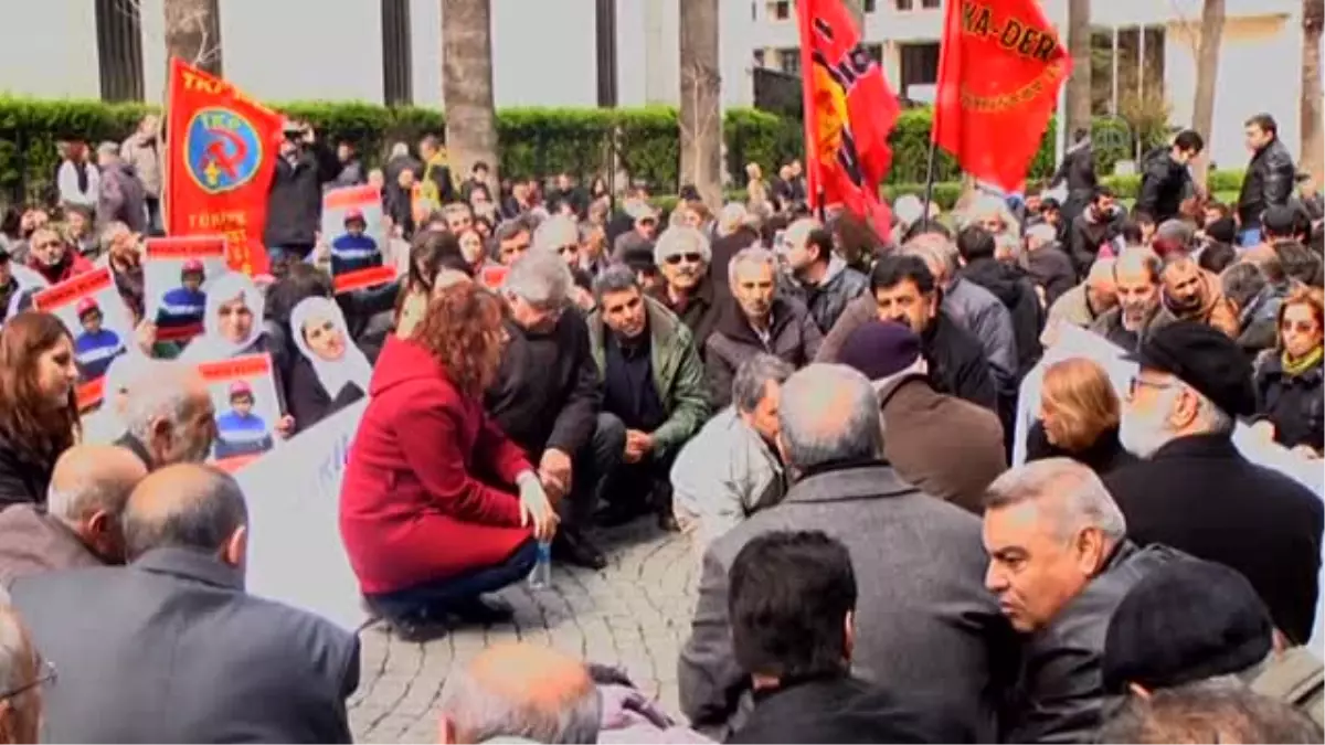 İzmir\'de Fethiye\'de Yaşanan Olaylar Protesto Edildi