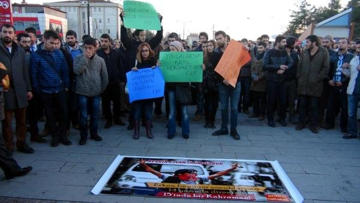 Gaziantep\'te Berkin Elvan Yürüyüşünde Arbede