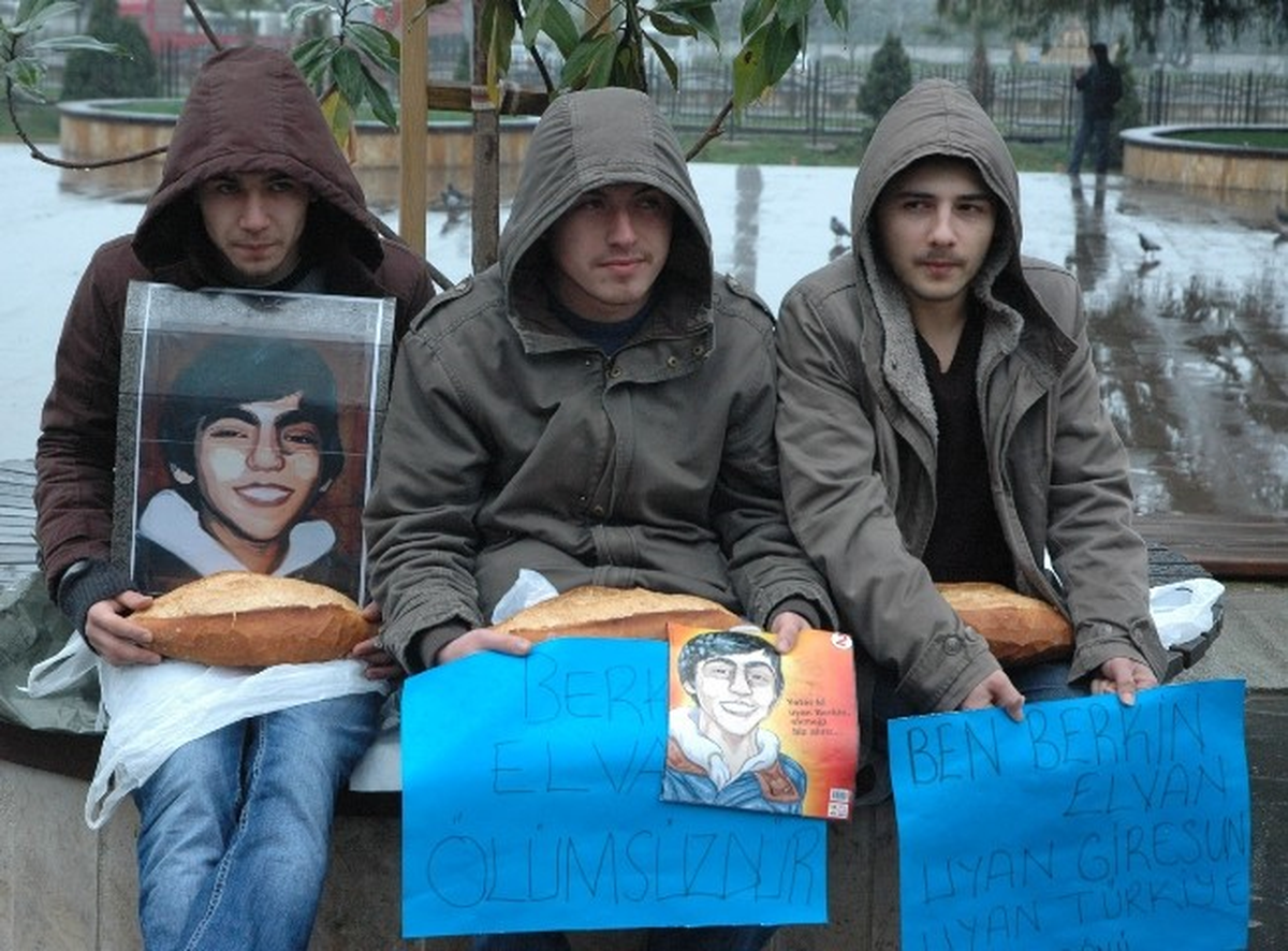 Giresun\'da Berkin Elvan Eylemi