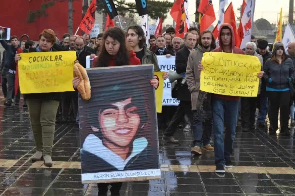 Kayseri\'de \'Berkin Elvan\' Protestosu