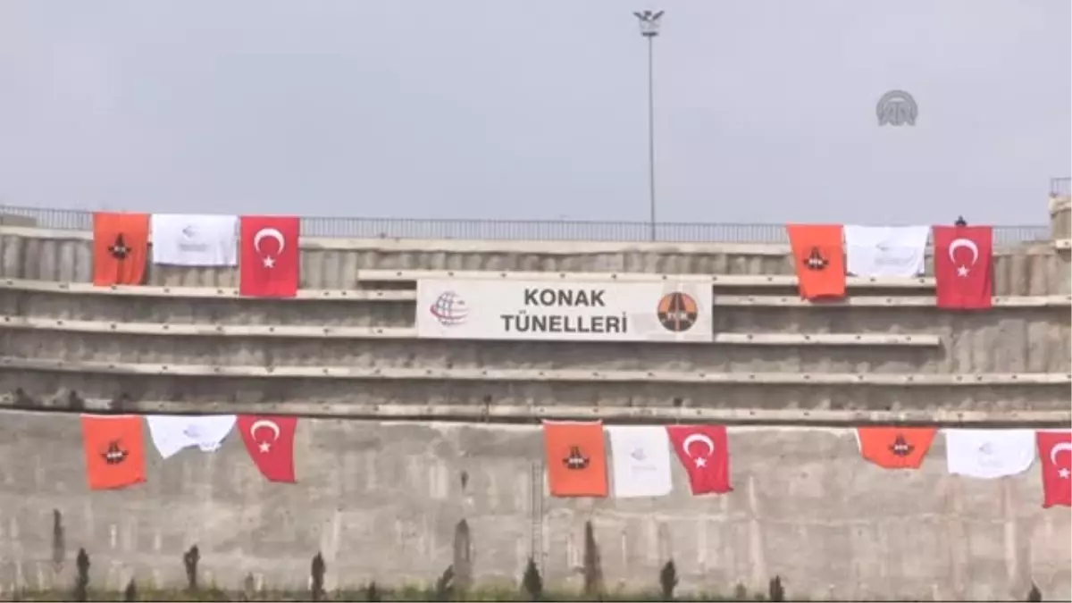 Konak Tünelleri Yeşildere Köprülü Kavşağı açılış töreni -