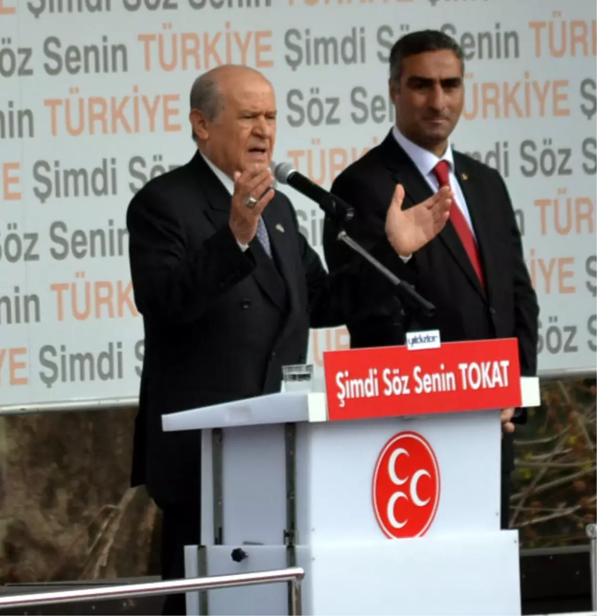 MHP\'nin Tokat Mitingi