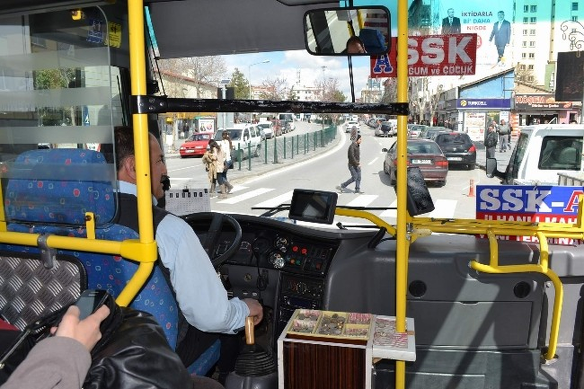Niğde\'de Otobüsler Kartlı Sisteme Geçiyor