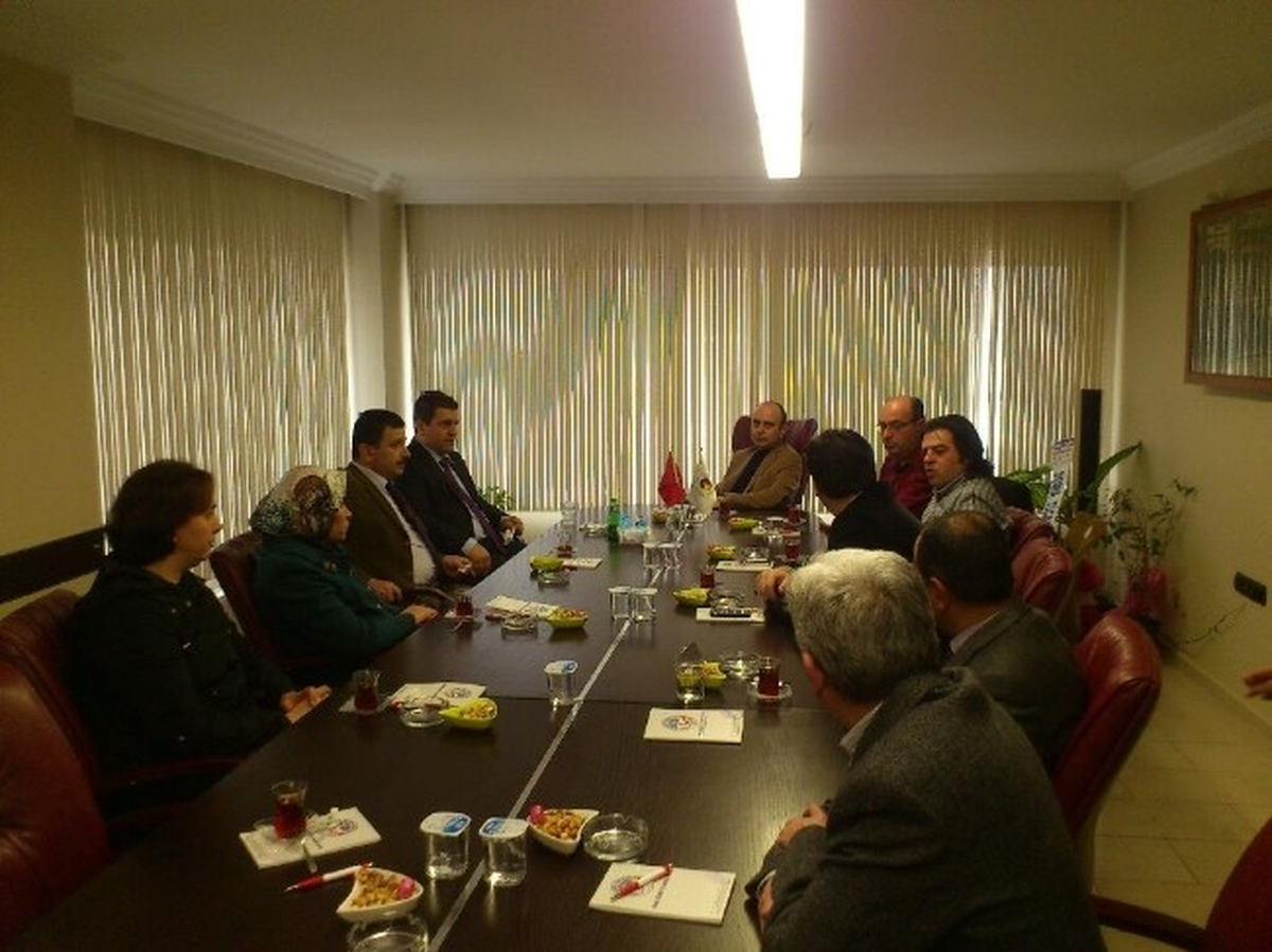 Soma Ticaret Meslek\'ten Kardeş Kurum Ziyareti
