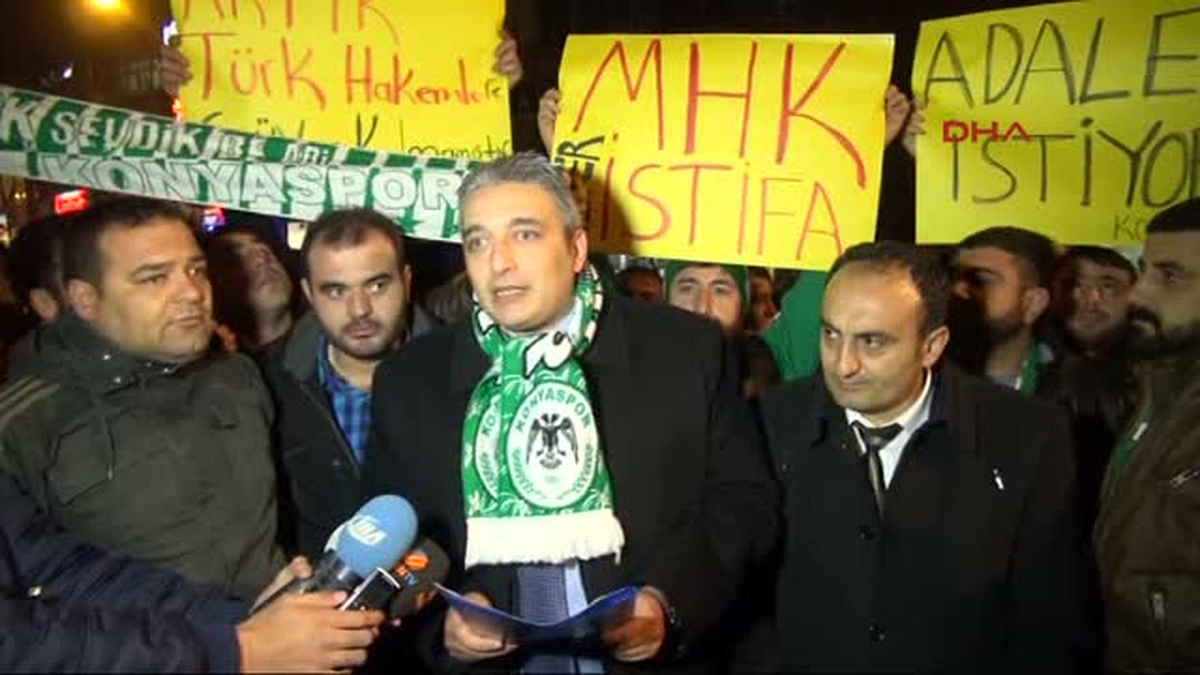 Torku Konyasporlu Taraftarlardan Tff\'ye Tepki