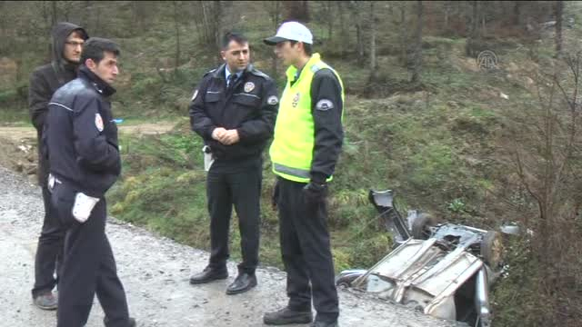 Zonguldak\'ta Trafik Kazası: 1 Yaralı