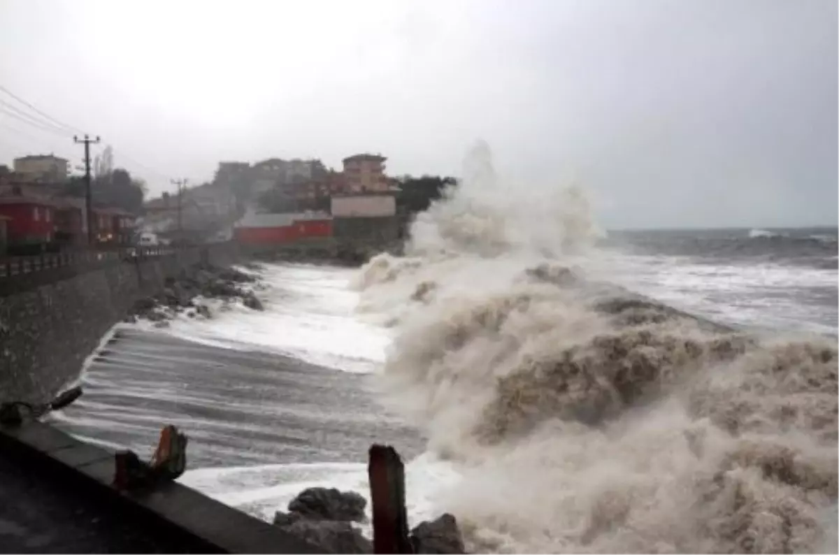 Zonguldak\'ta Şiddetli Rüzgar