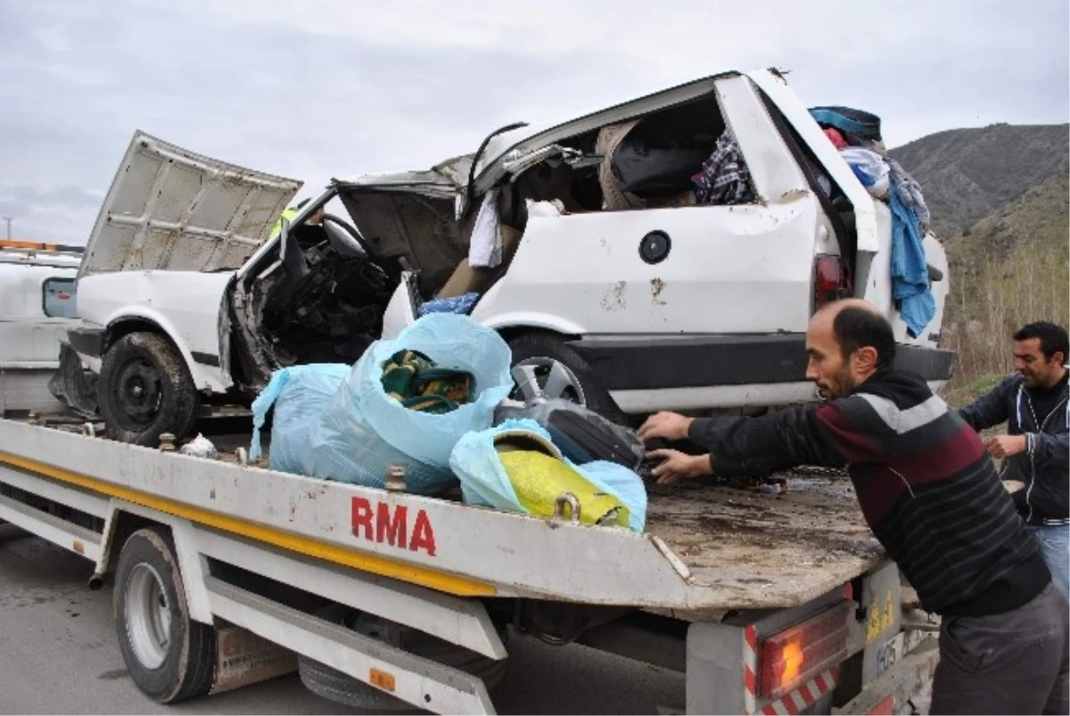 Amasya\'da Trafik Kazası: 4 Yaralı