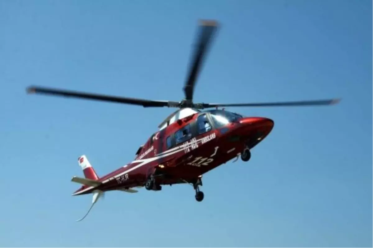 Ambulans Helikopter Şifaya Uçtu