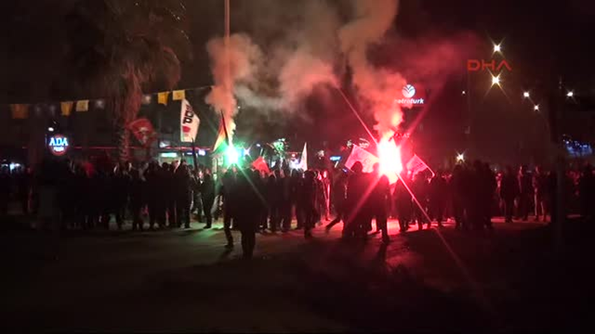 AK Parti Birnasına Yürümek İsteyen Gruba Müdahale Edildi