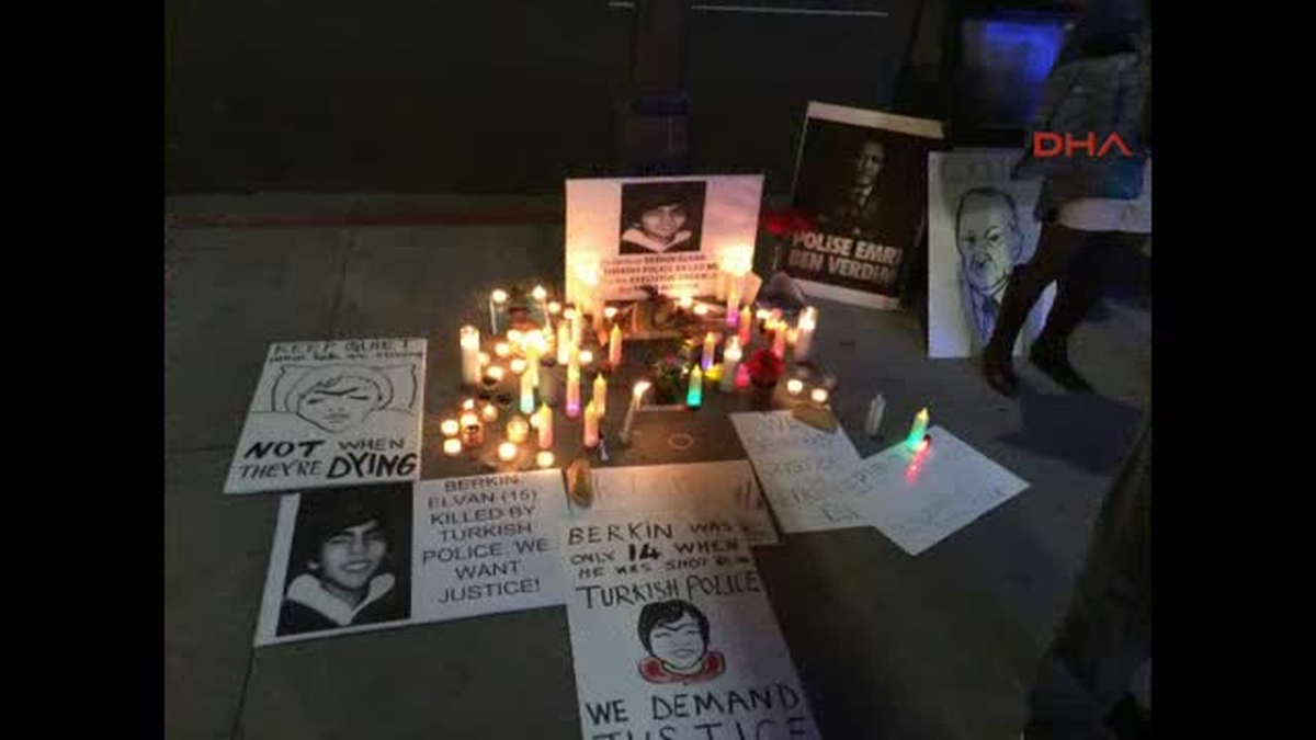 Berkin İçin ABD\'de Gösteri Düzenlendi