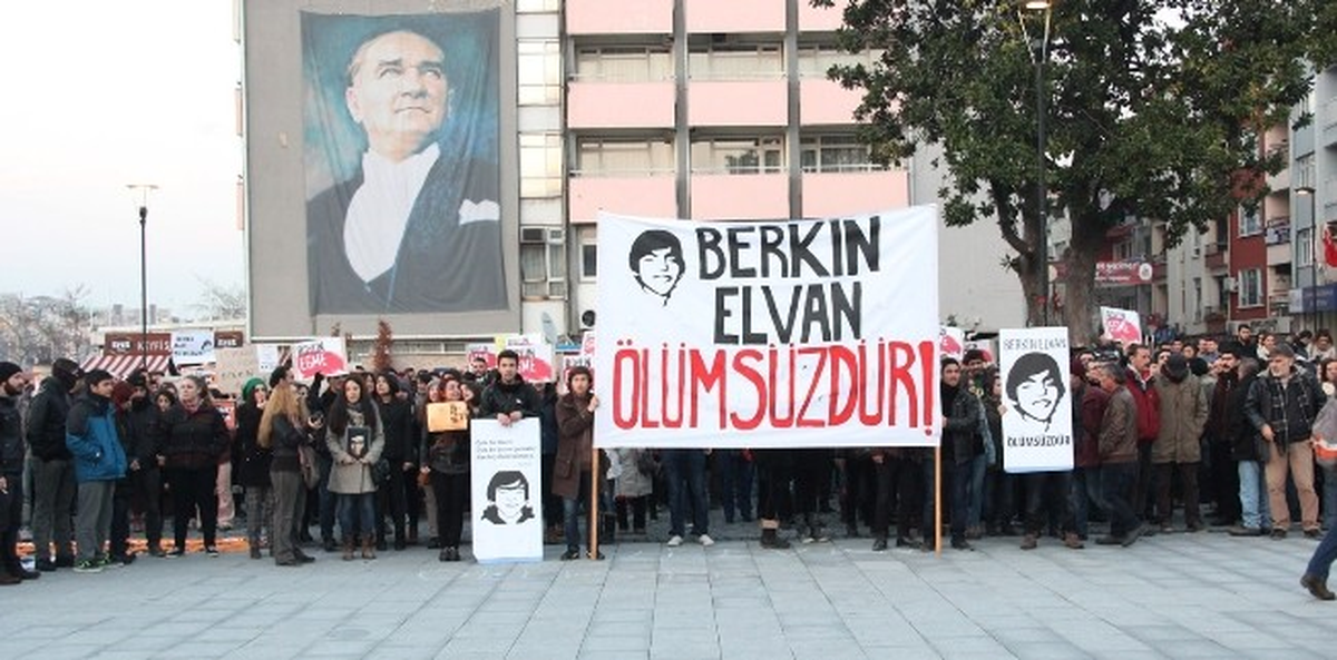 Çanakkale\'de Berkin Elvan Yürüyüşü