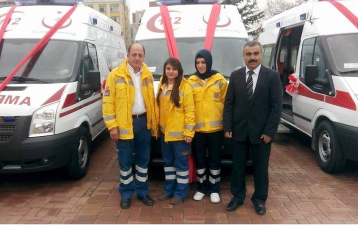 Hisarcık Devlet Hastanesine Yeni Ambulans