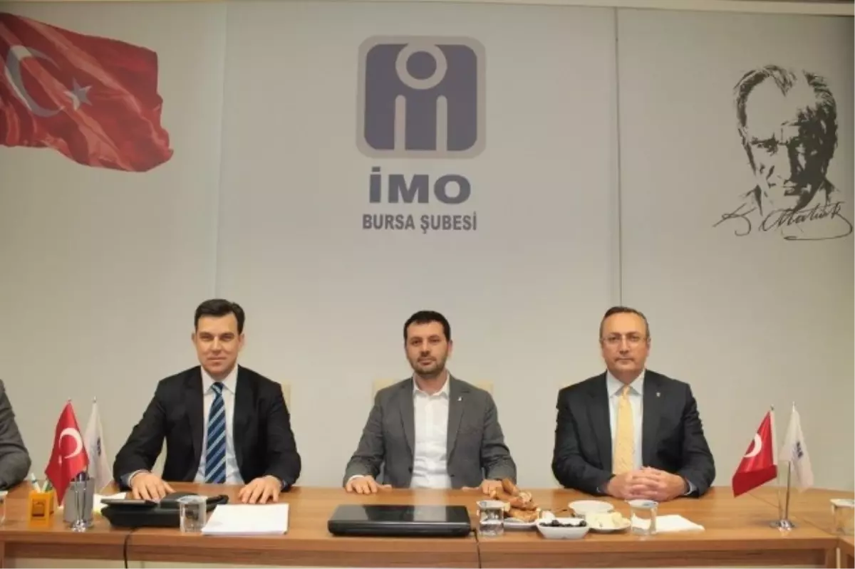 İMO, Nilüfer Belediye Başkan Adayı Esgin\'i Ağırladı