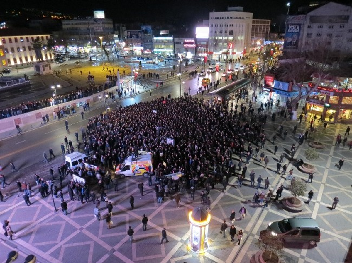 Malatya\'da Berkin Elvan Eylemi