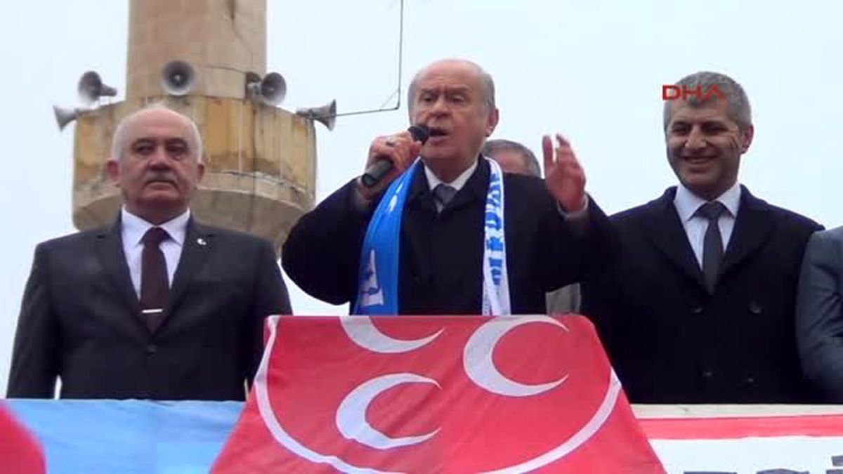 MHP Genel Başkanı Bahçeli Aydın\'da Açıklaması
