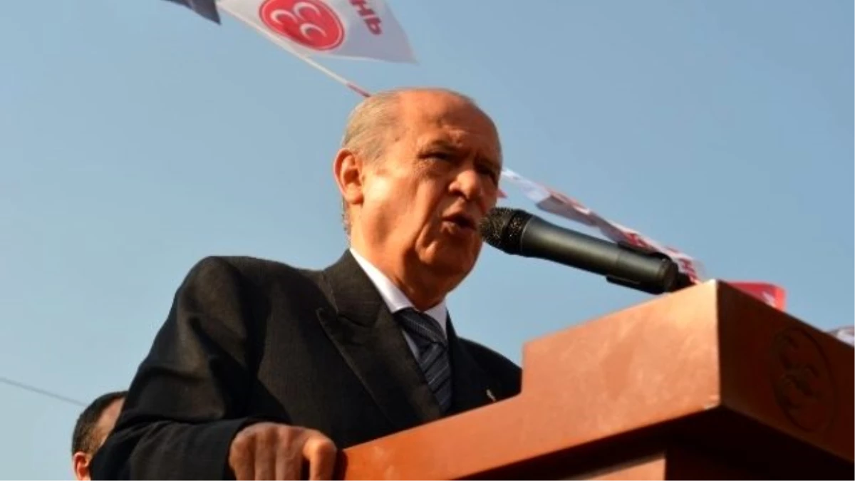 MHP Genel Başkanı Bahçeli Aydın\'da