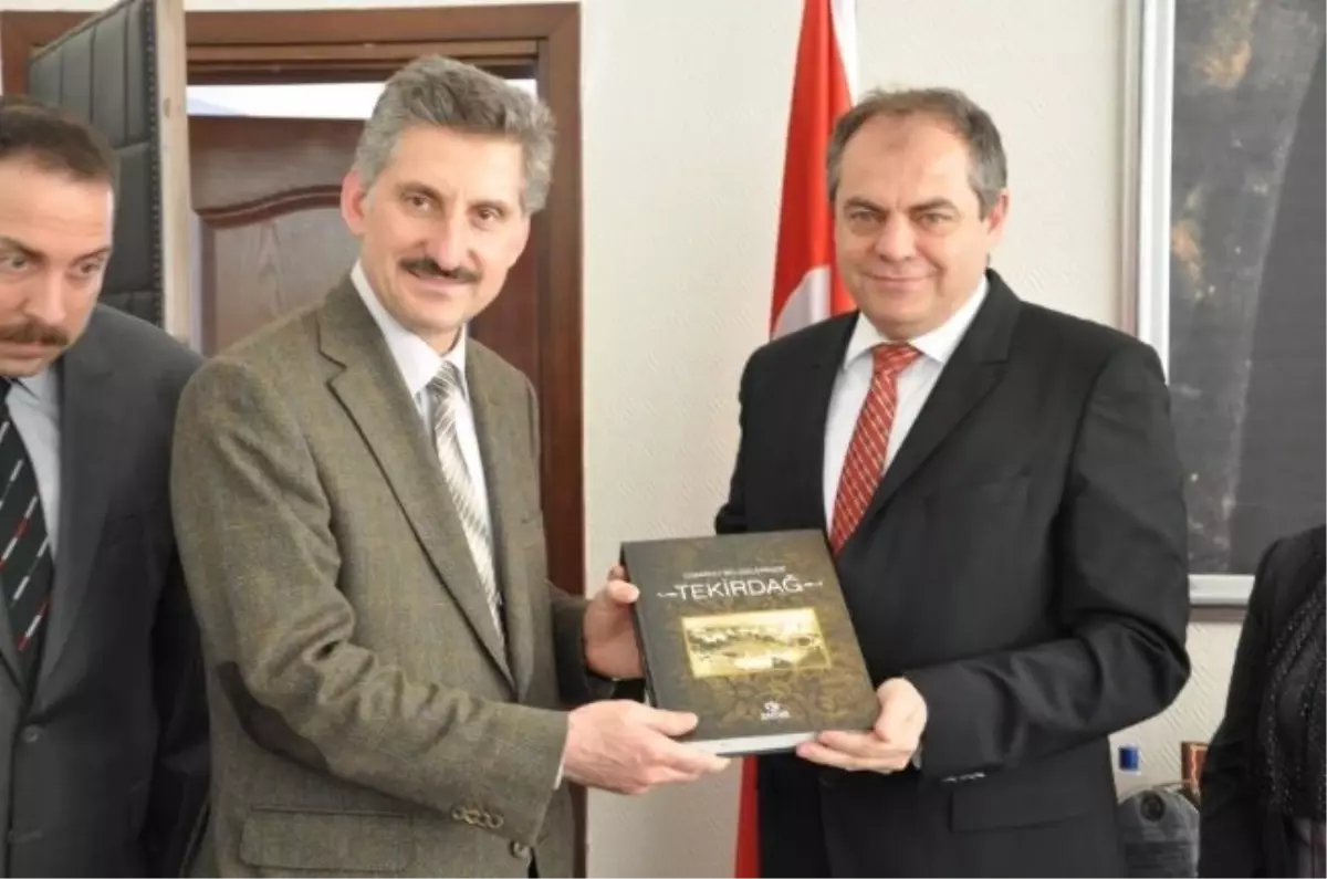 Rumeli Balkan Federasyonu Başkanından Tekirdağ Belediyesine Ziyaret