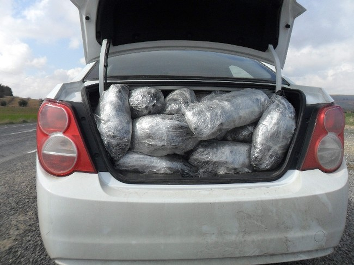 Şanlıurfa\'da 218 Kilo Esrar Ele Geçirdi