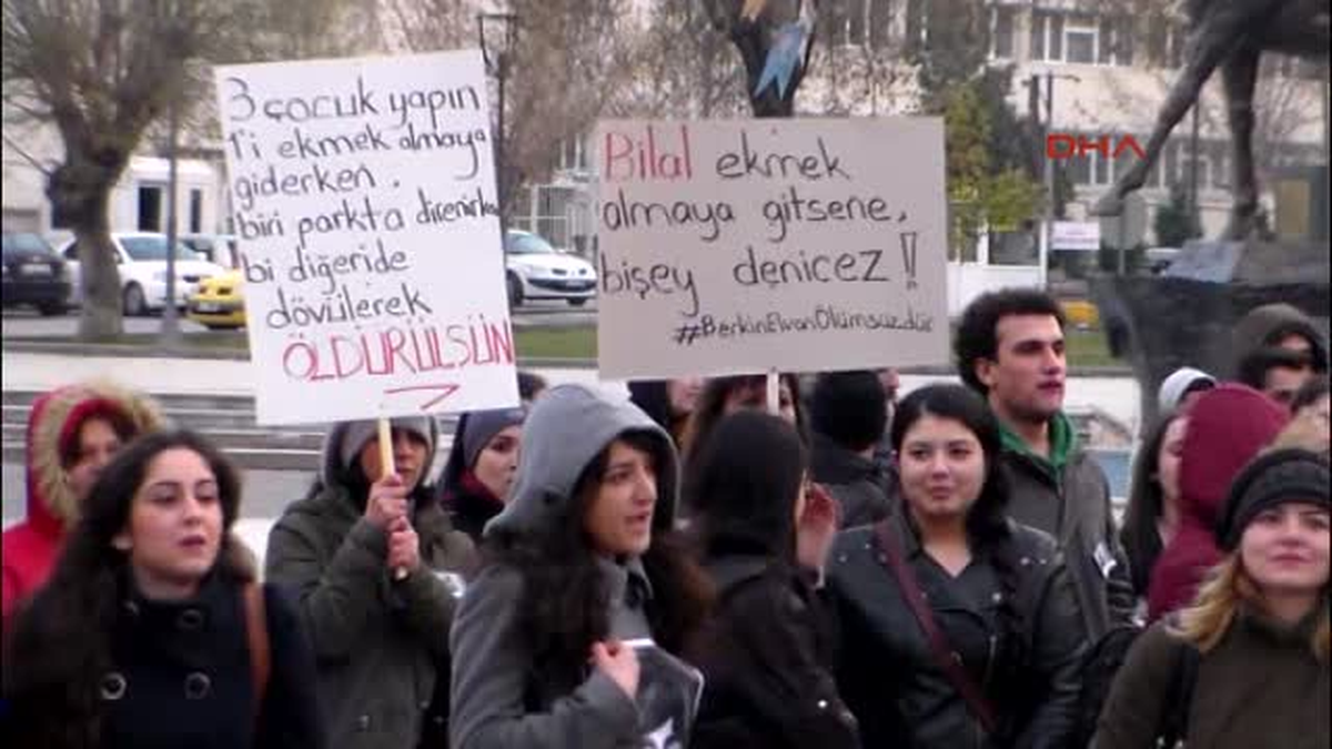 Uşak\'ta Berkin Elvan Protestosu