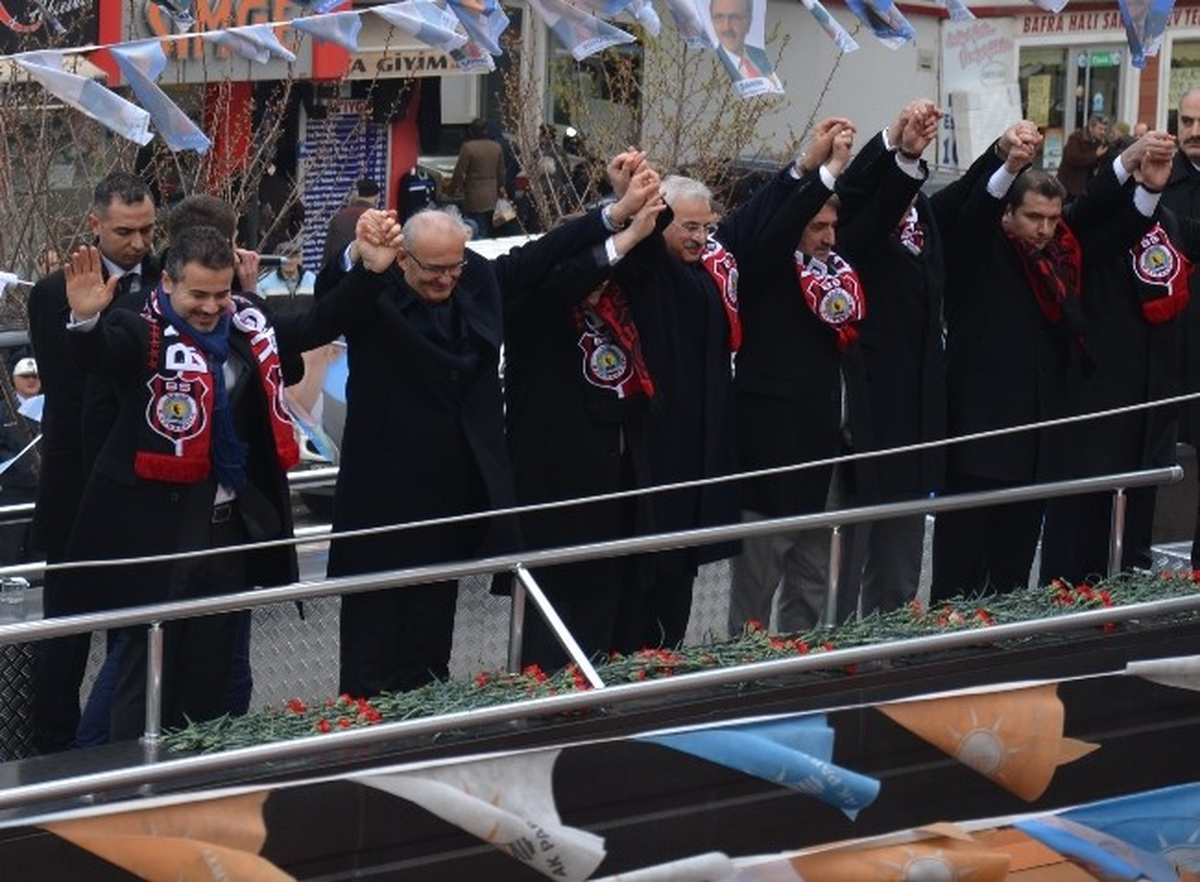 AK Parti Bafra Mitingi