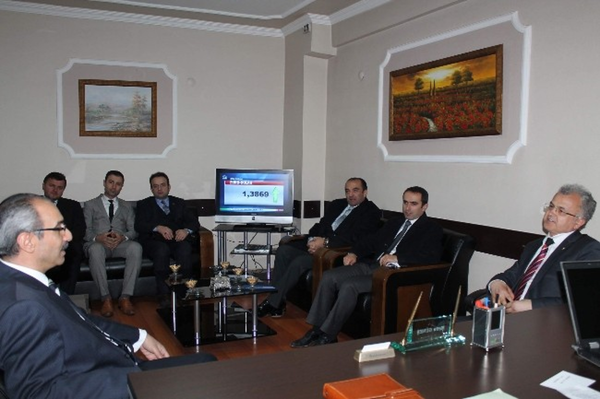 AK Parti Rize Belediye Başkan Adayı Reşat Kasap\'tan Türkiye Gazetesi Rize Temsilciliği\'ne Ziyaret