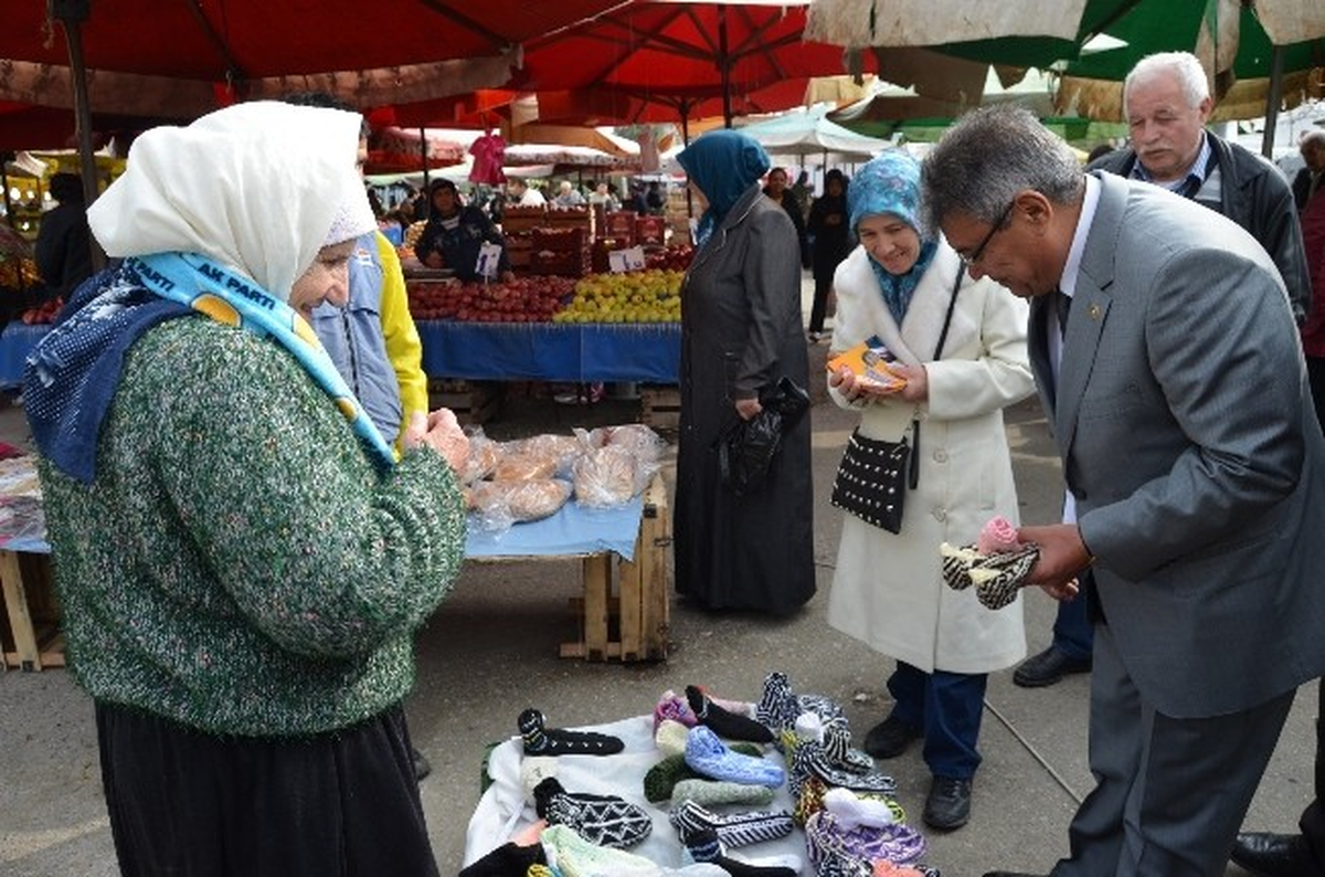 Ak Partili Kaya\'dan Bornova\'ya Modern Pazaryeri Sözü