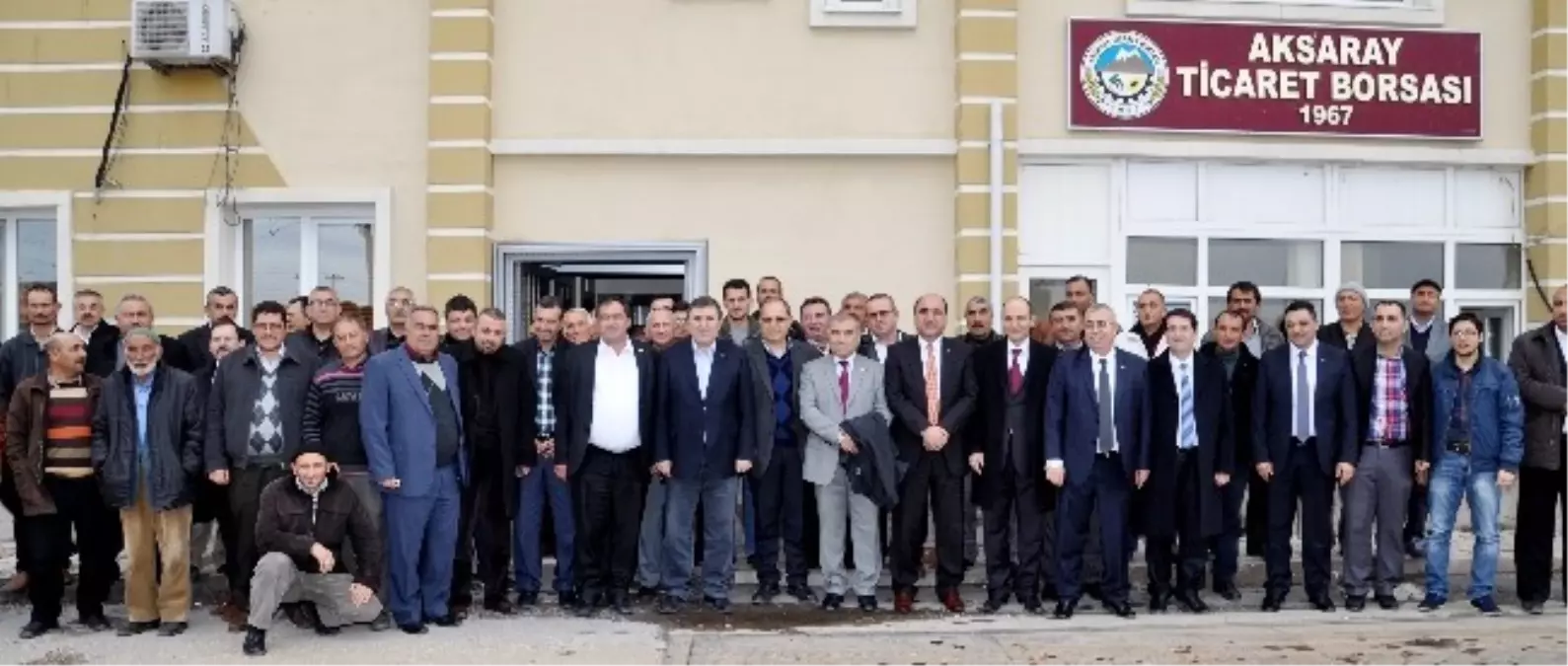 Aksaray\'da AK Parti\'den Borsaya Ziyaret