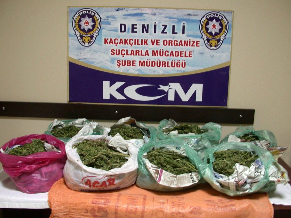 Denizli\'de Uyuşturucu Operasyonu