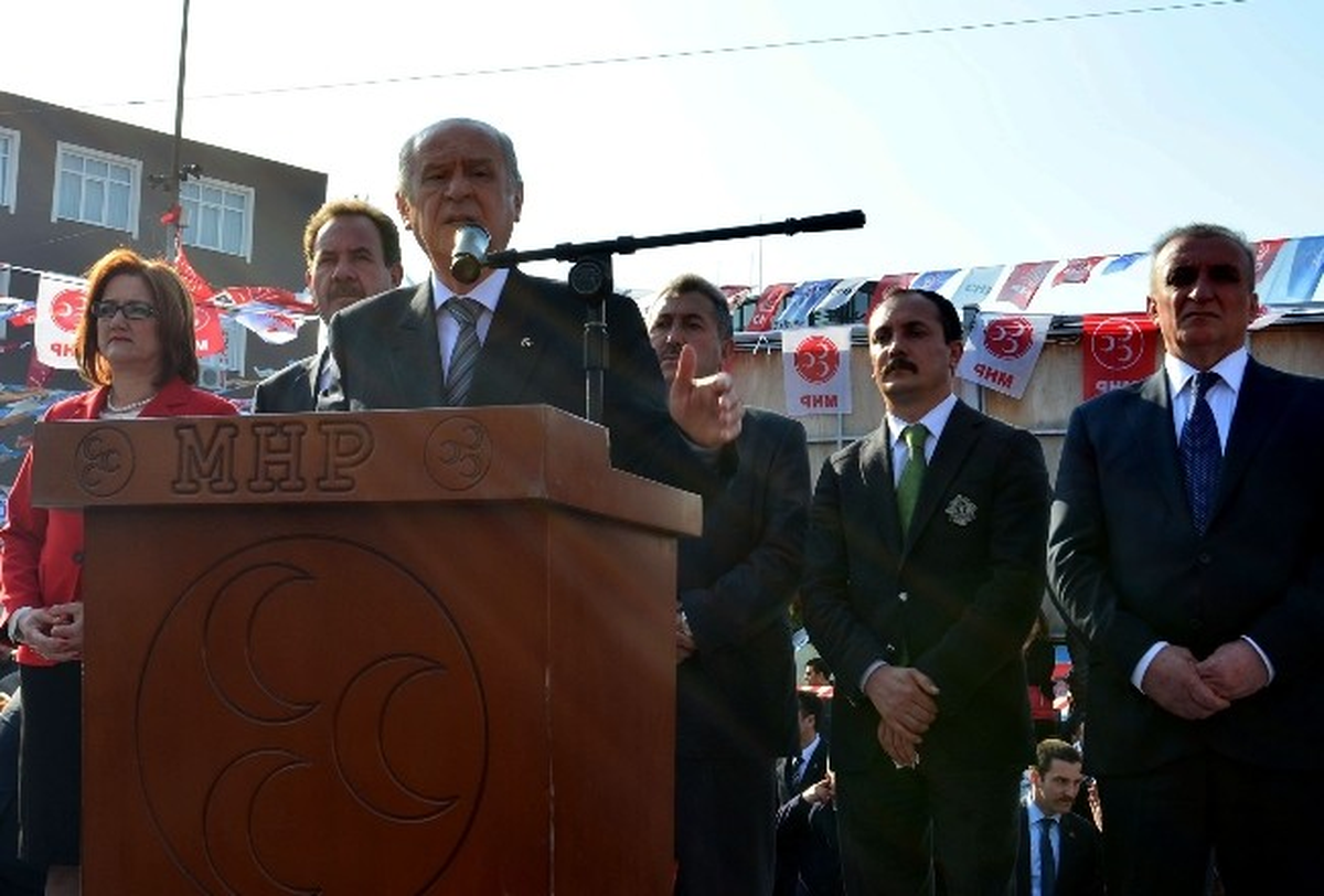 MHP Genel Başkanı Bahçeli Aydın\'da
