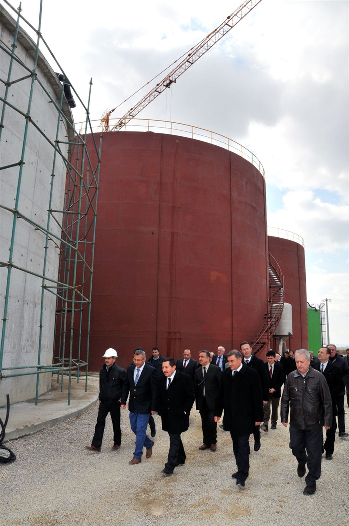 Vali Balkanlıoğlu, Afyon Biyogaz Enerji Santrali\'ni İnceledi