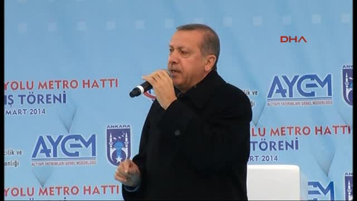 Başbakan Erdoğan : Bunlar Sandığa İnanmıyor ve Geleceklerini de Görüyorlar