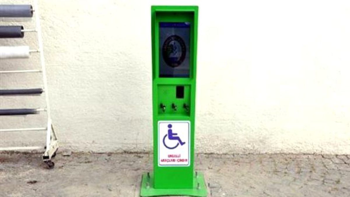 Belediyeden Engelliler İçin Şarj İstasyonları