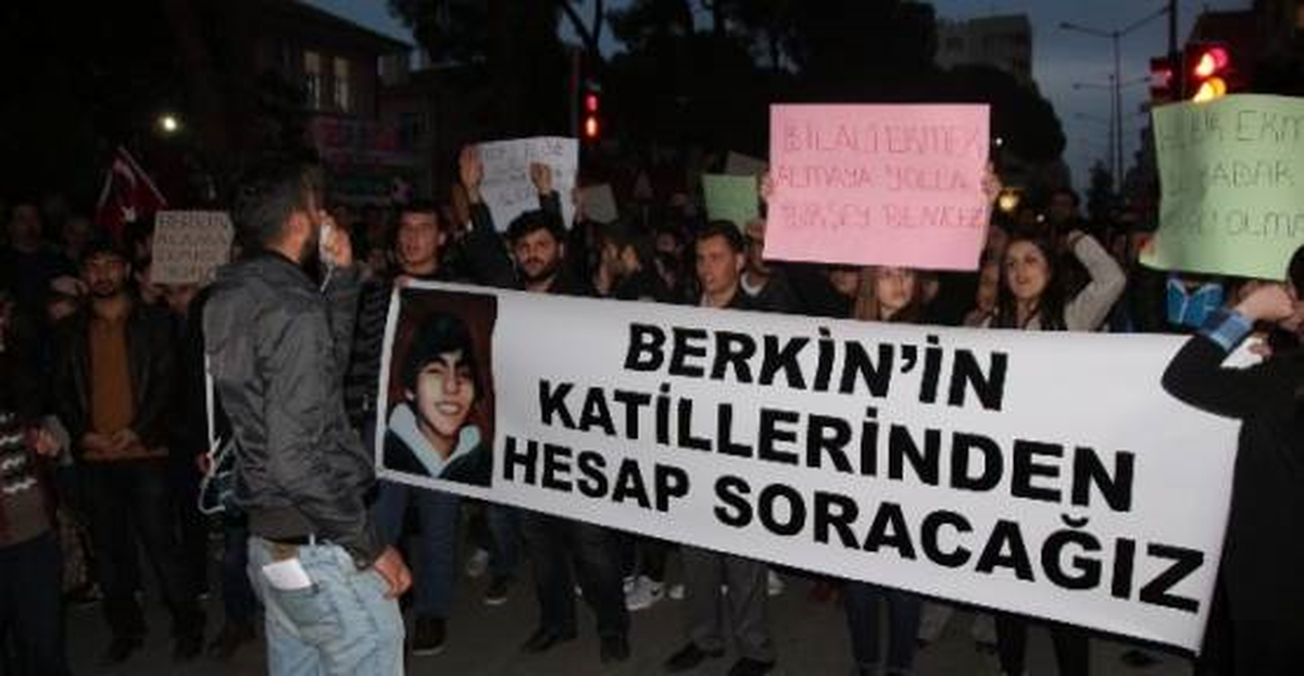 Sakarya Üniversitesinde Berkin Elvan Protestosu