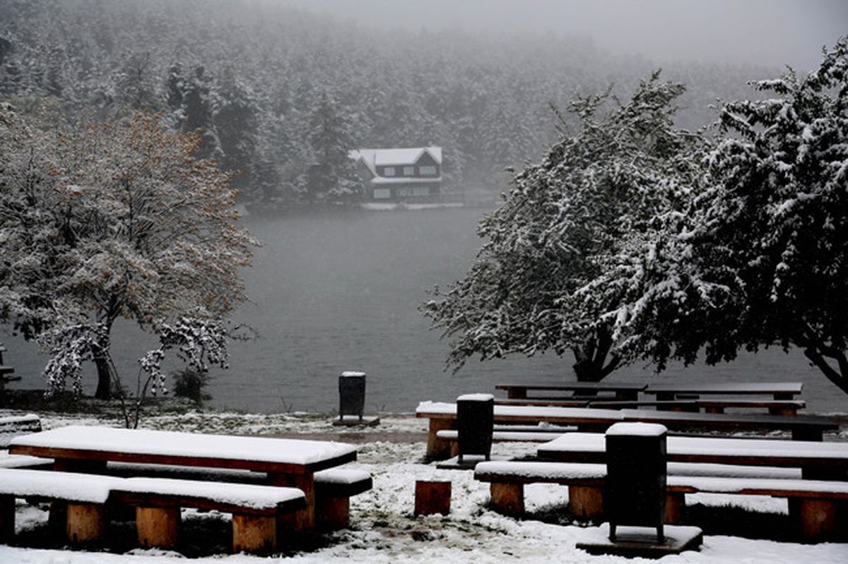 Bolu\'da Kar Yağışı (2)