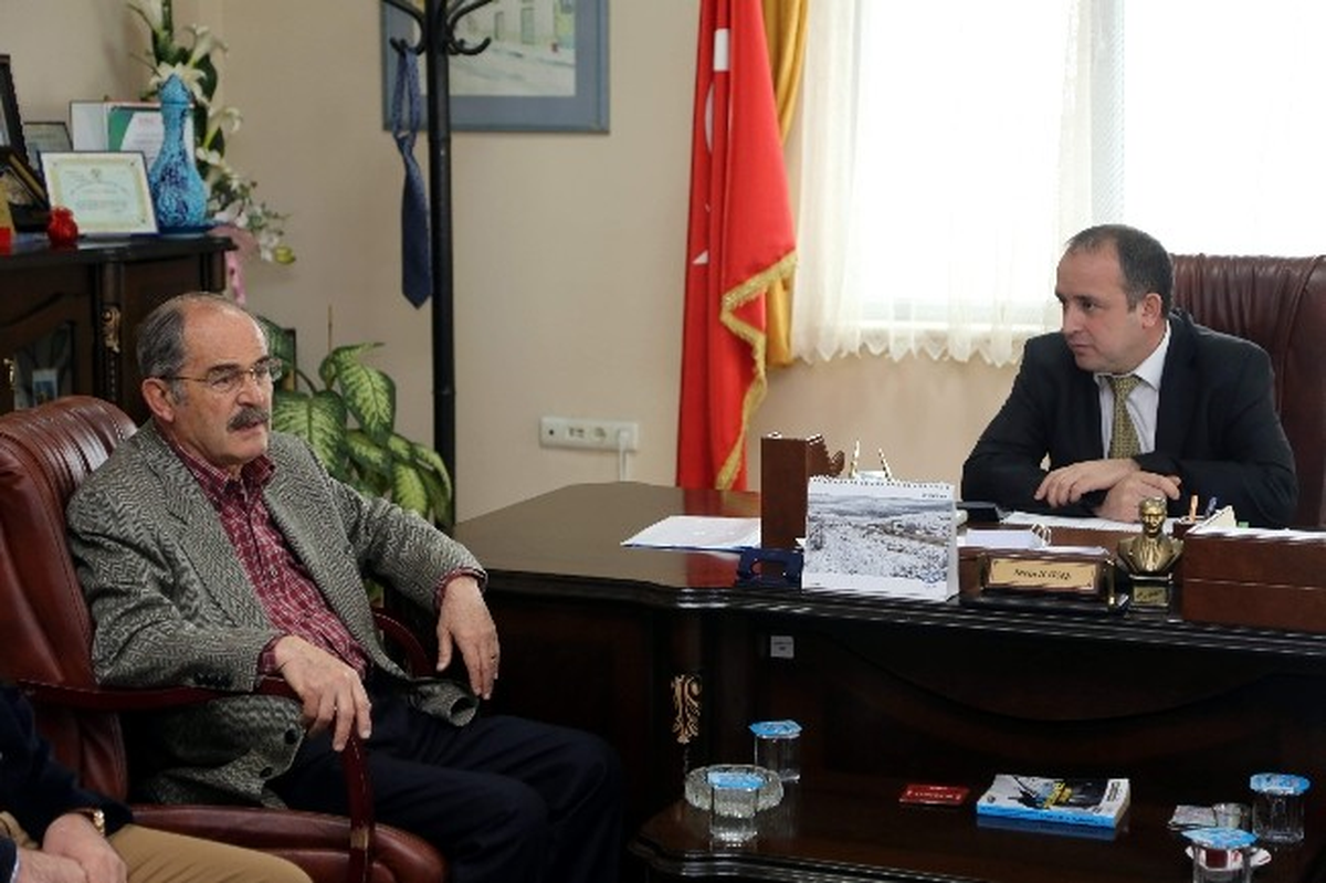 Büyükerşen\'den Taşıyıcılar Kooperatifi\'ne Ziyaret
