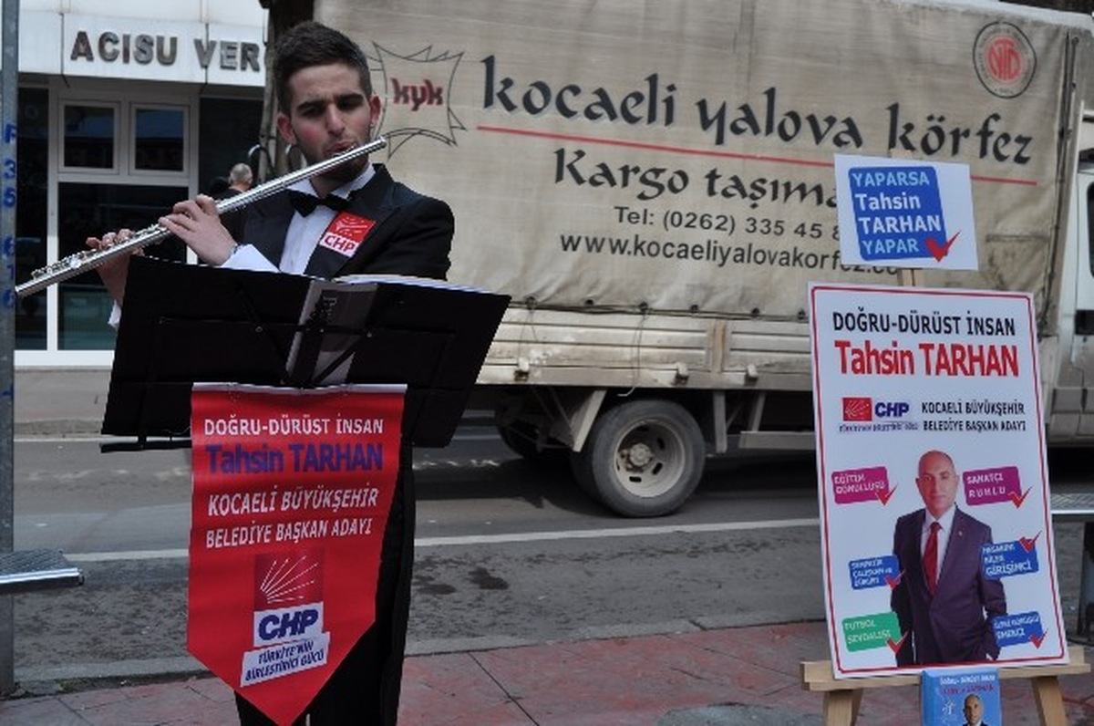 CHP Büyükşehir Belediye Başkan Adayı Tarhan Sanatsal Seçim Çalışması