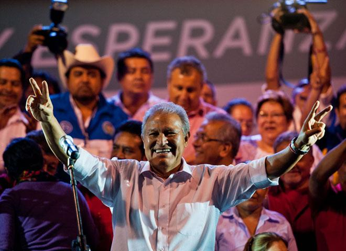 El Salvador\'da Devlet Başkanı, Salvador Sanchez Ceren