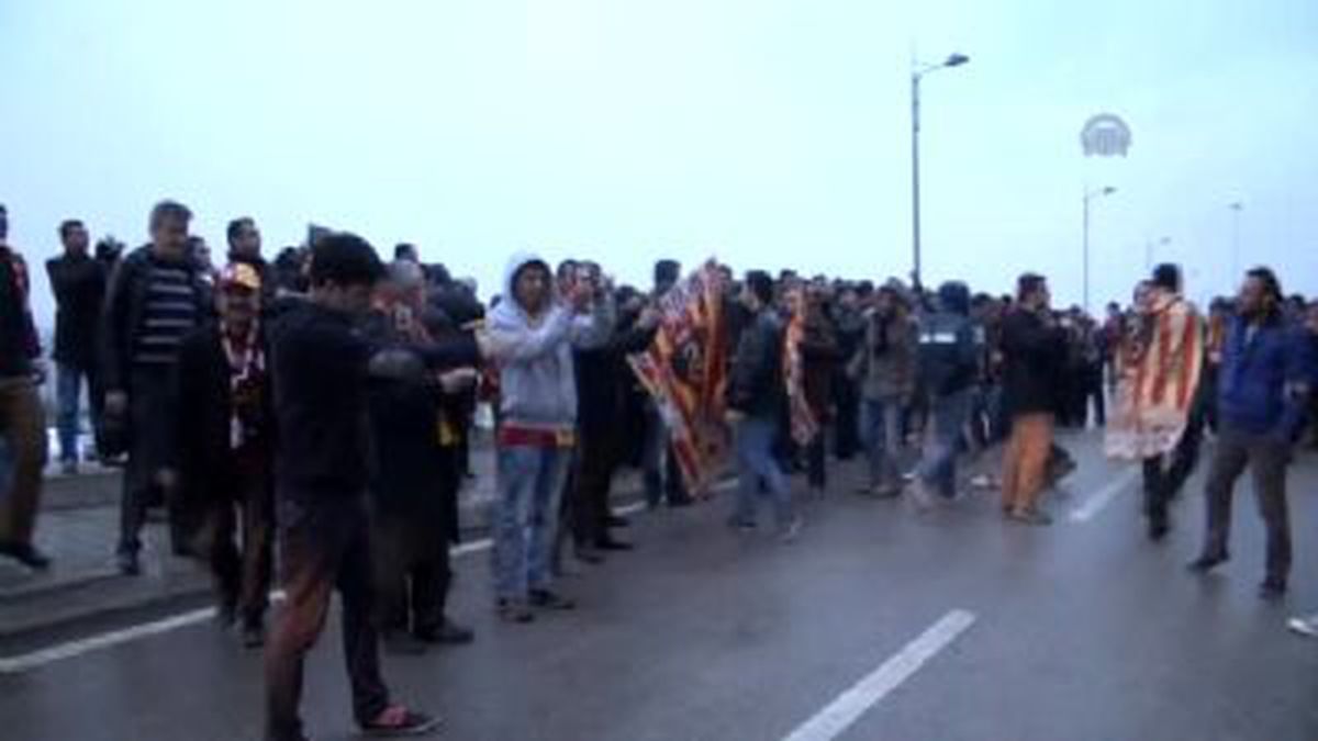 Galatasaray Kastamonu\'da Coşkuyla Karşılandı