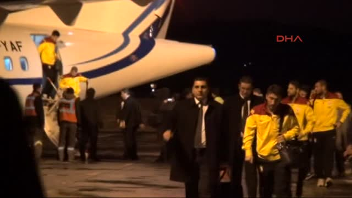 Galatasaray, Kastamonu\'da Coşkuyla Karşılandı
